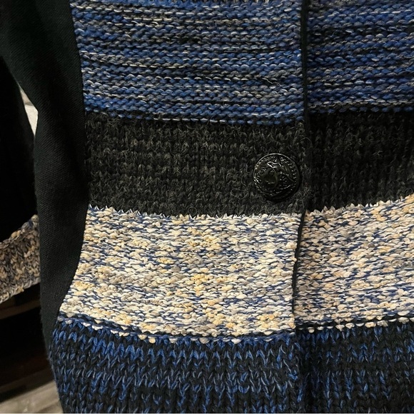 NWOT Monroe and Main Women’s Textured Crochet Sweater Jacket Size M - Picture 9 of 10